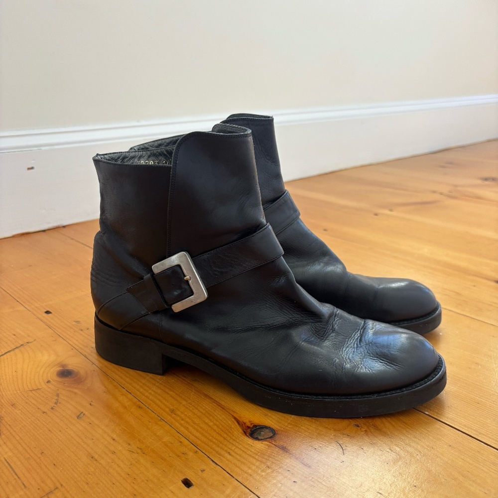 Women's Cole Haan size 10.5 Leather Boots Made in Italy